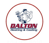 Dalton Heating and Cooling logo - family-owned HVAC contractor in Victor, NY since 1989