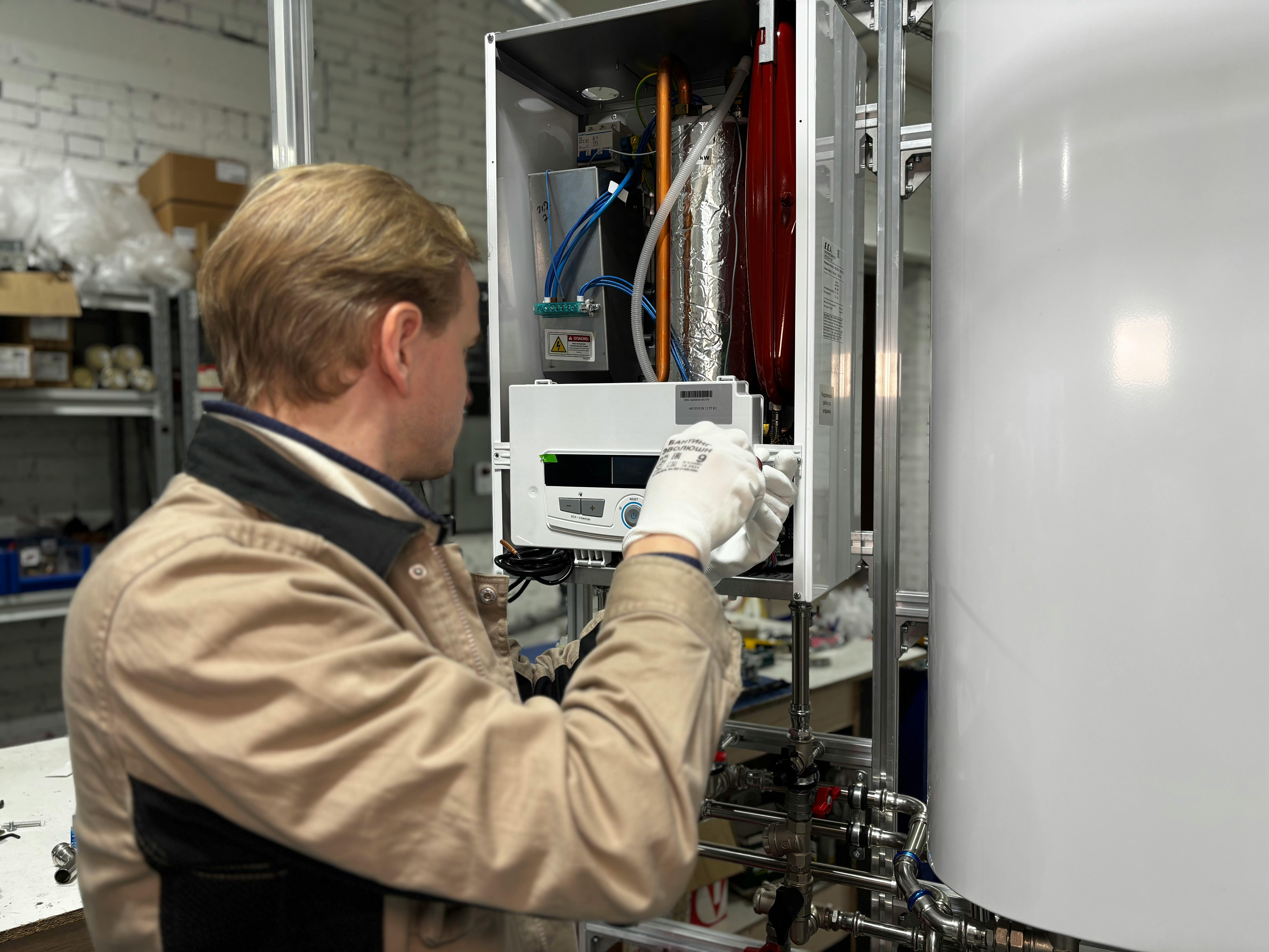 Complete HVAC system installation by Dalton Heating and Cooling in a Greater Rochester home