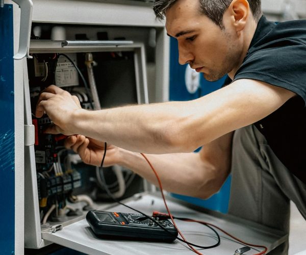 technician working on HVAC Installation & Repair in Fairport